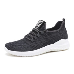 Fashion Casual Jogging Running Badminton Training Sneakers in grey